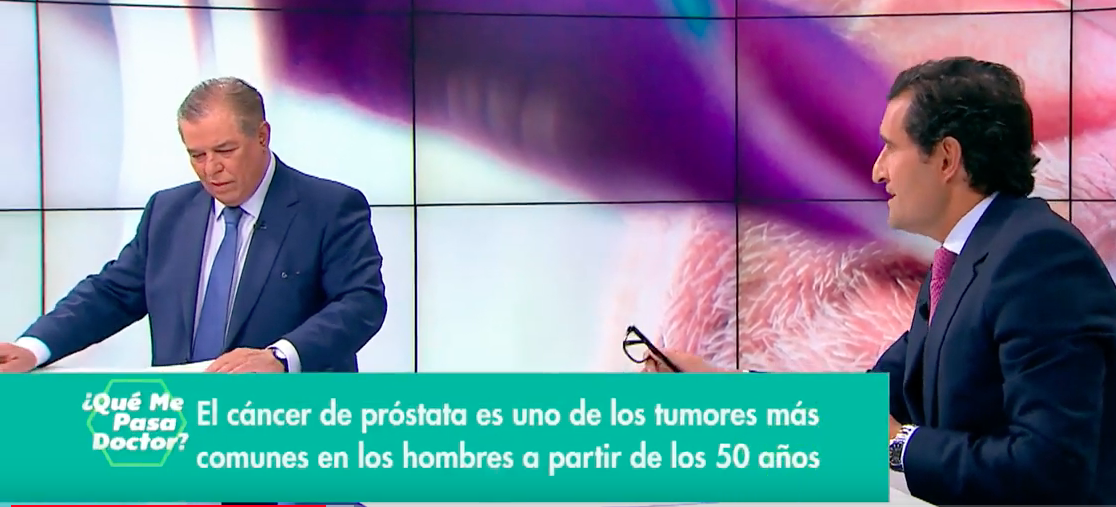 Dr. Javier Romero-Otero. El cáncer de próstata tarda bastante tiempo en poner en riesgo la vida del paciente.