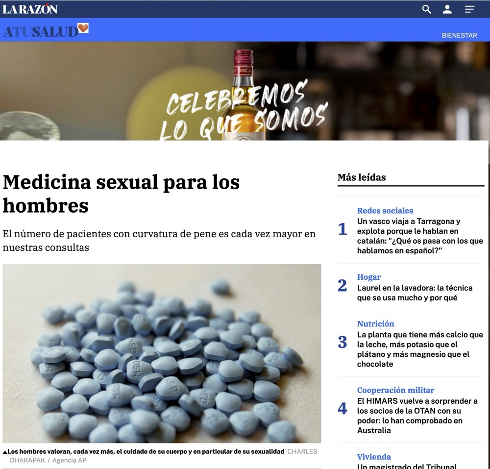 Dr. François Peinado. Medicina sexual para los hombres