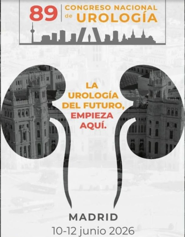 Prof. Jesús Moreno Sierra . Presidente del Congreso Nacional de Urología 2026 en Palacio Municipal de Congresos, Madrid · 10-12 de junio 2026