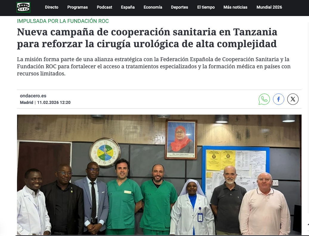 Los doctores Juan Justo Quintas y Vital Hevia ya se encuentran trabajando sobre el terreno